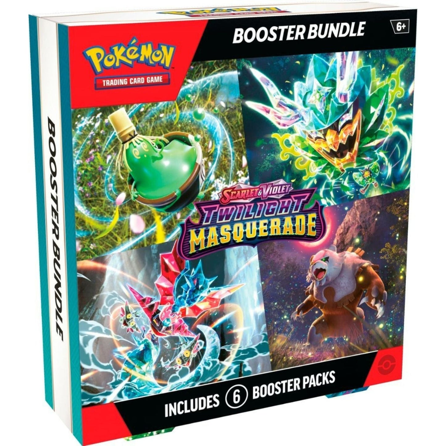 Poke-mon Scarlet & Violet Twilight Masquerade Booster Bundle