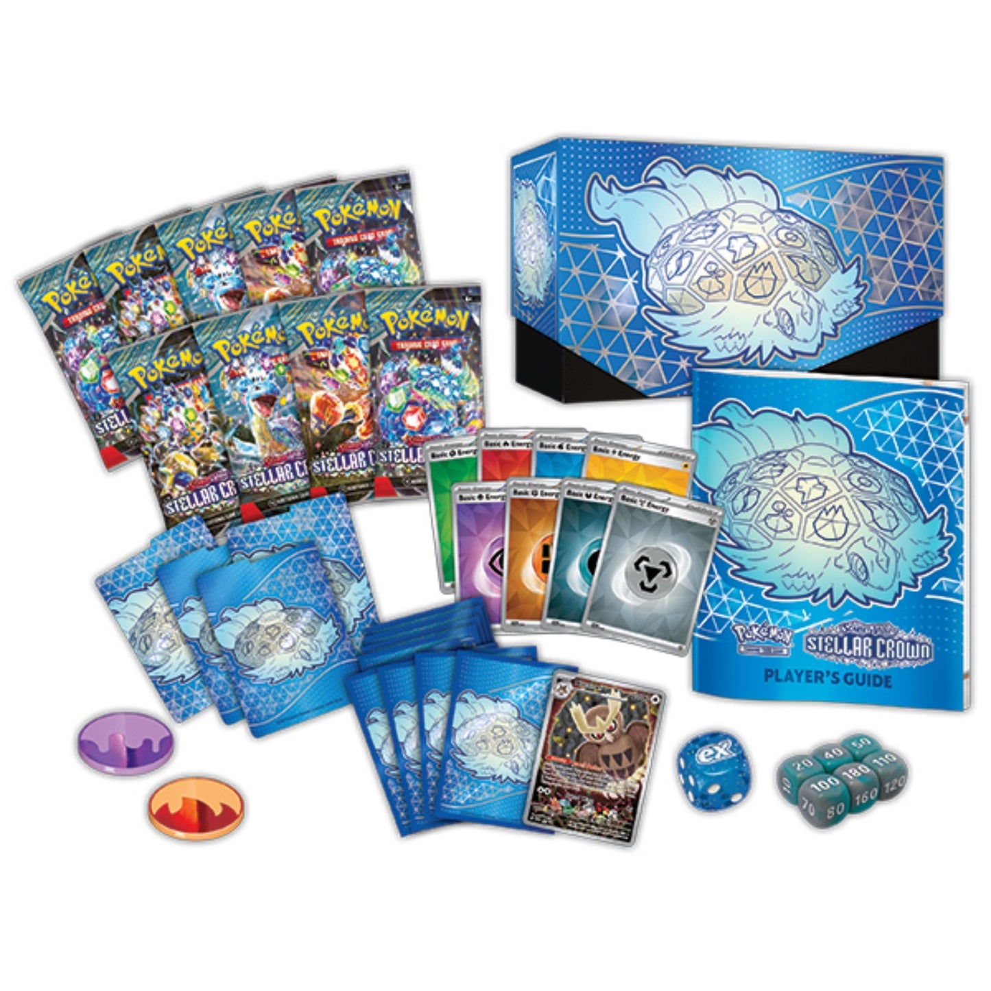 Poke-mon Scarlet & Violet Stellar Crown Elite Trainer Box
