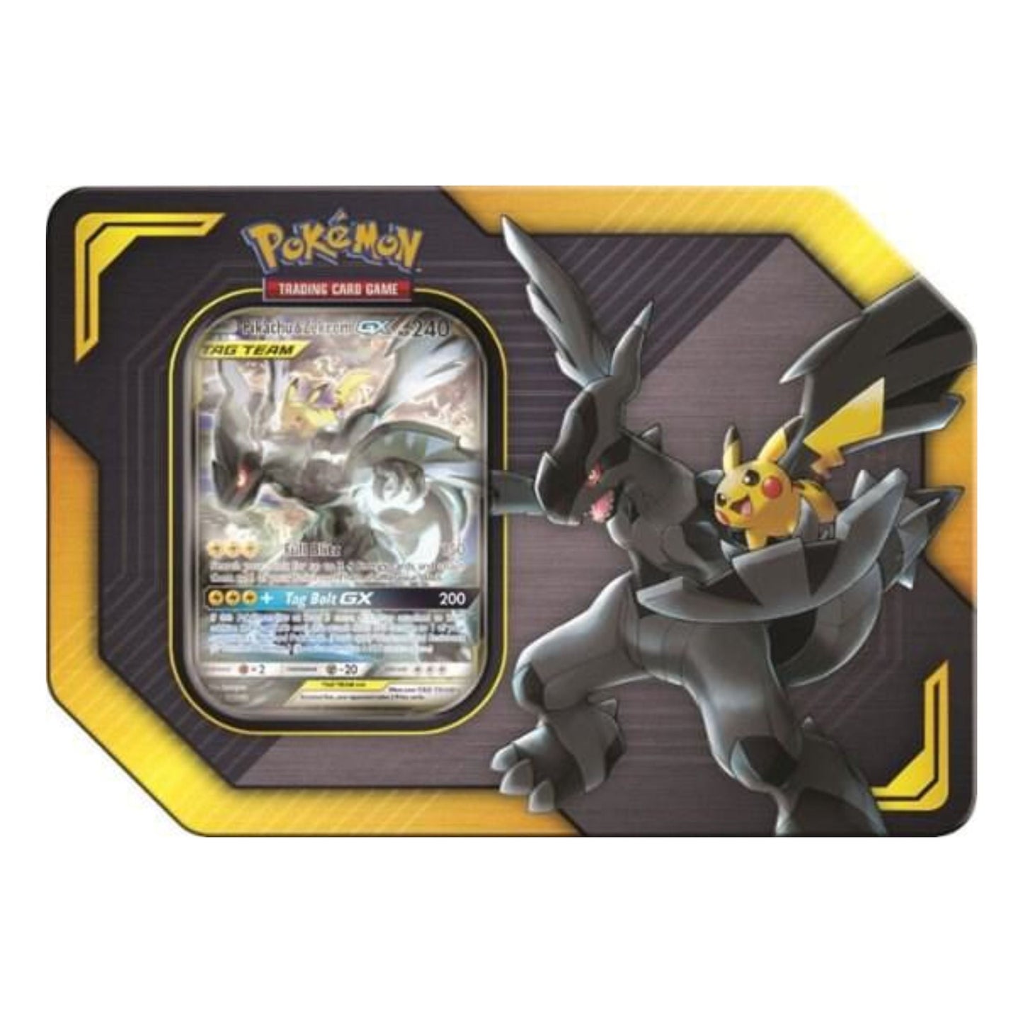 Poke-mon Tag Team Pikachu & Zekrom GX Tin