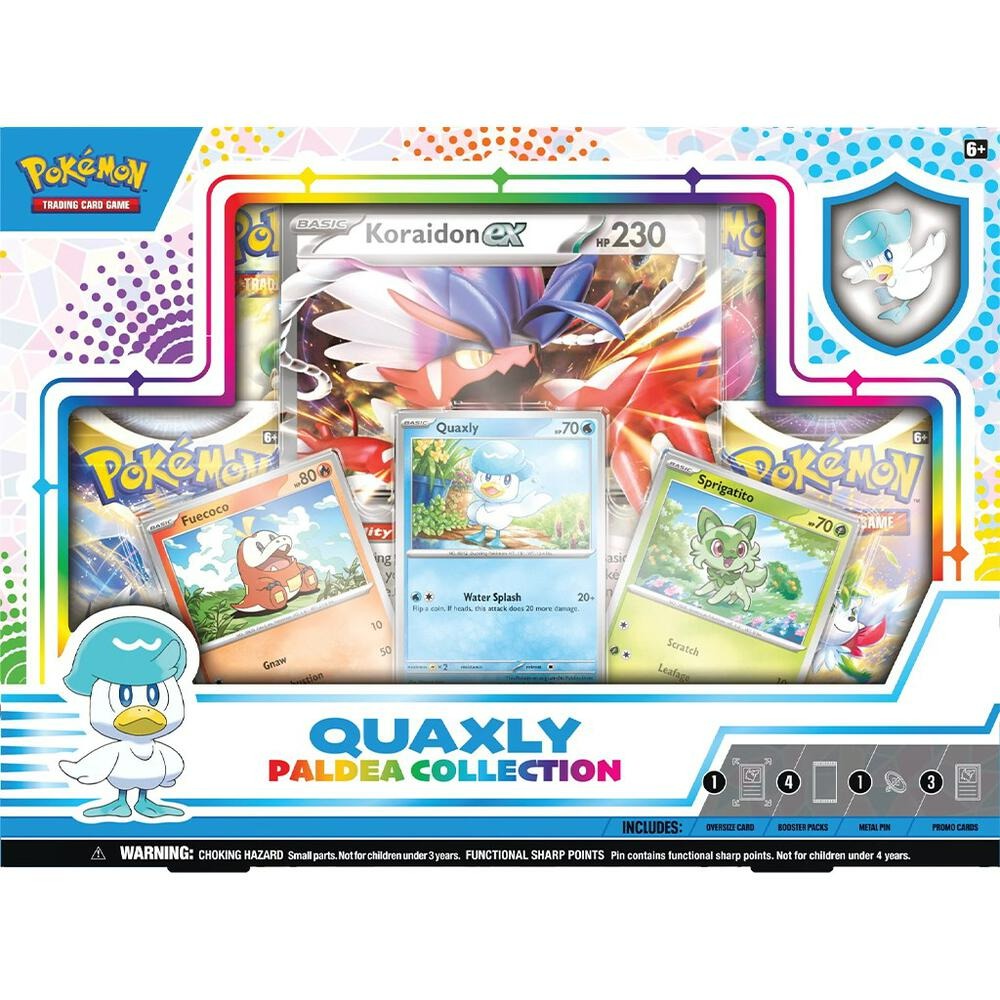 Poke-mon Paldea Collection Quaxly / Koraidon Ex
