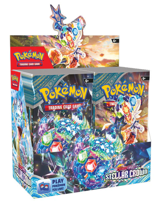 Poke-mon TCG: Scarlet & Violet - Stellar Crown - Booster Box (36ct)