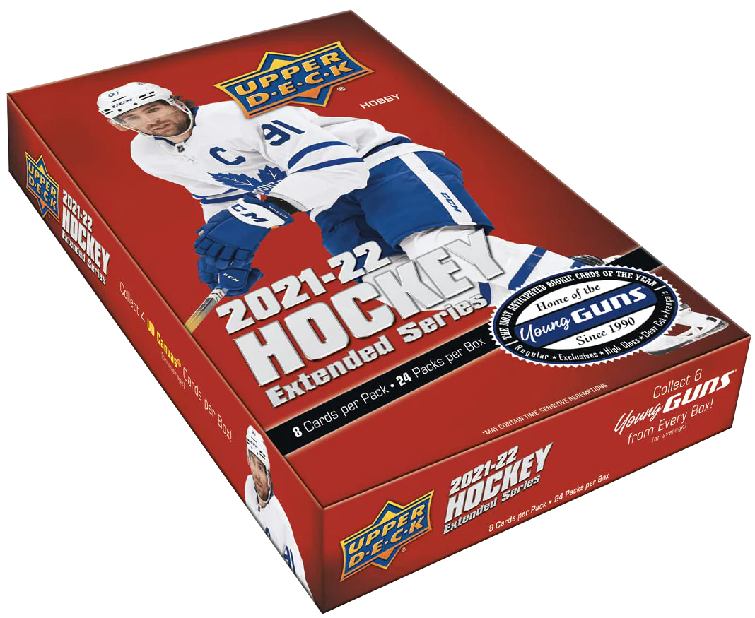 2021-22 Upper Deck Extended Series Hockey Hobby Box