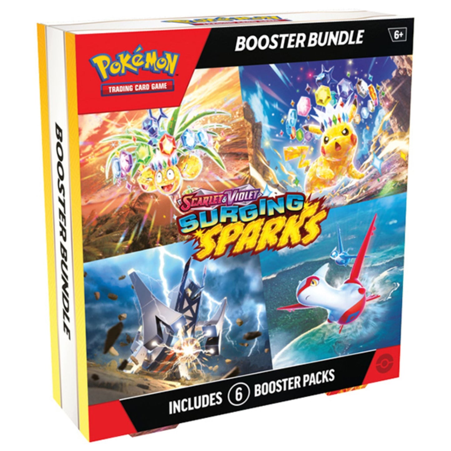 Poke-mon Scarlet & Violet Surging Sparks Booster Bundle