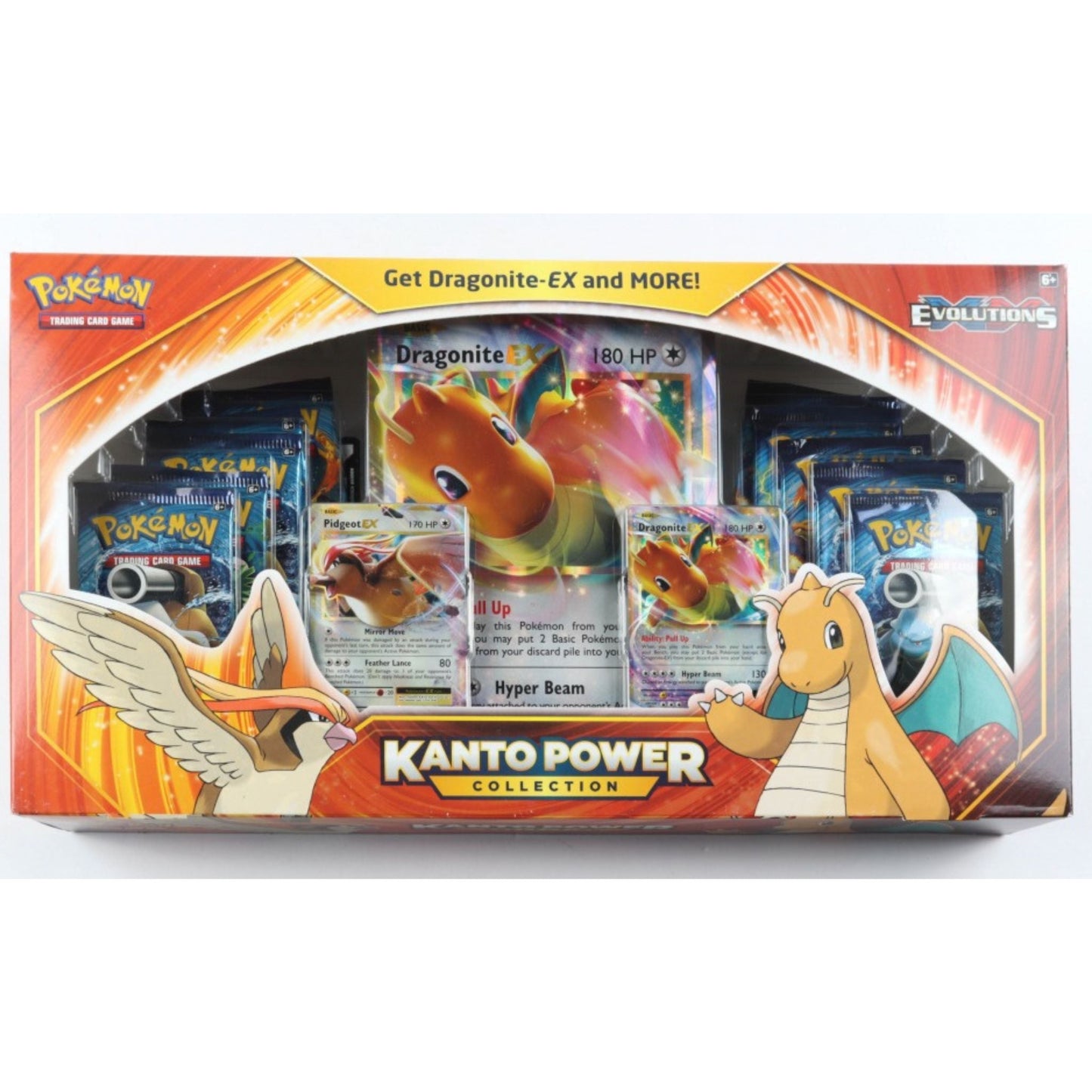 Poke-mon XY Evolutions Kanto Power Collection Ex Box (Dragonite/Pidgeot)