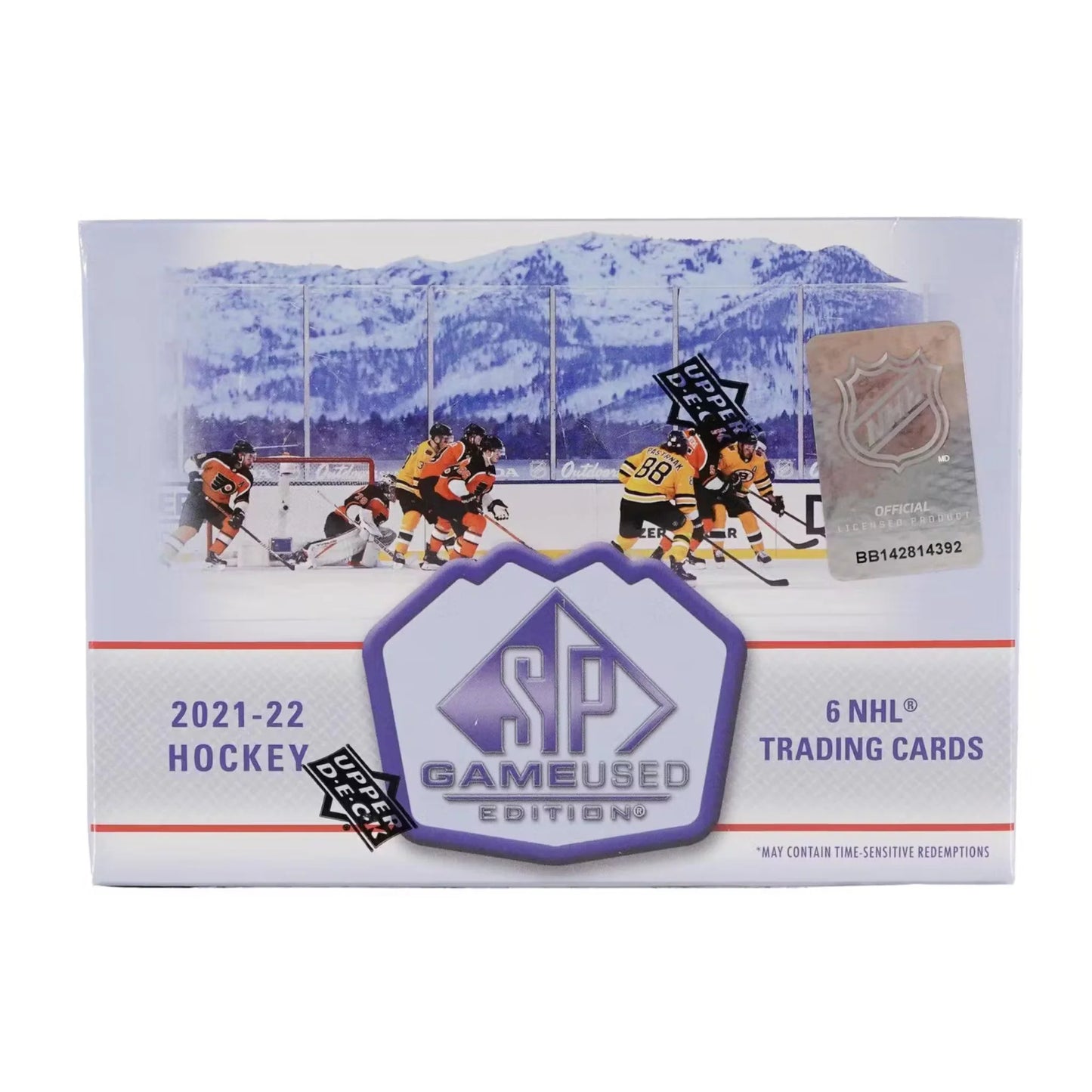 2021/22 Upper-Deck SP Game Used Hockey Hobby Box