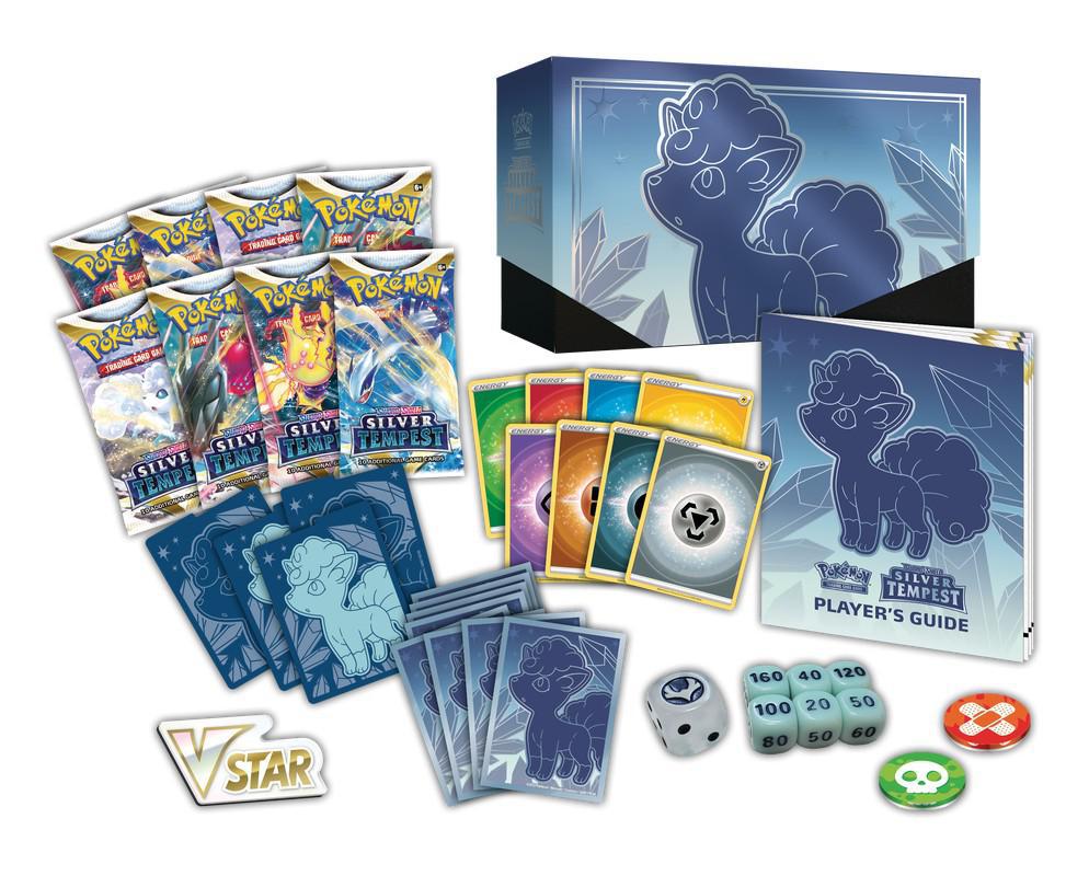 Poke-mon TCG: Sword & Shield - Silver Tempest - Elite Trainer Box