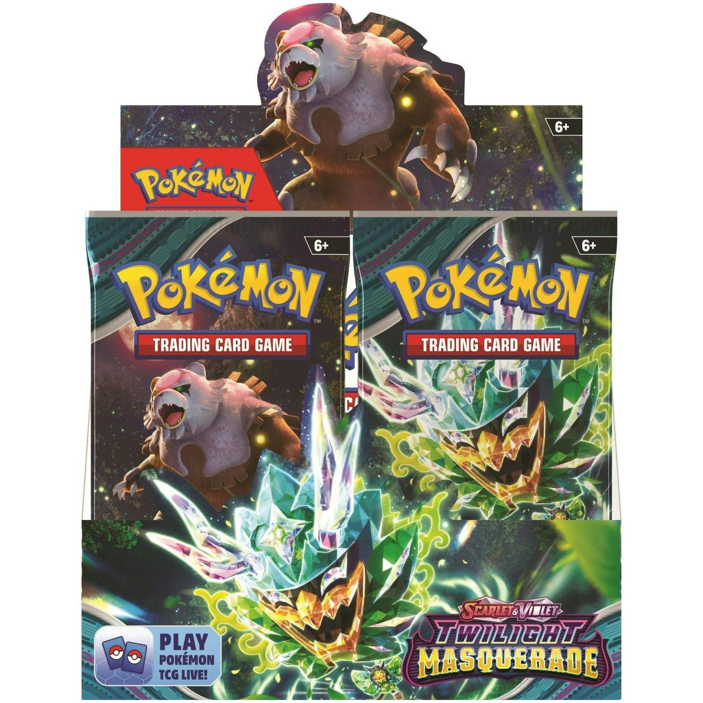 Poke-mon Scarlet & Violet Twilight Masquerade Booster Box