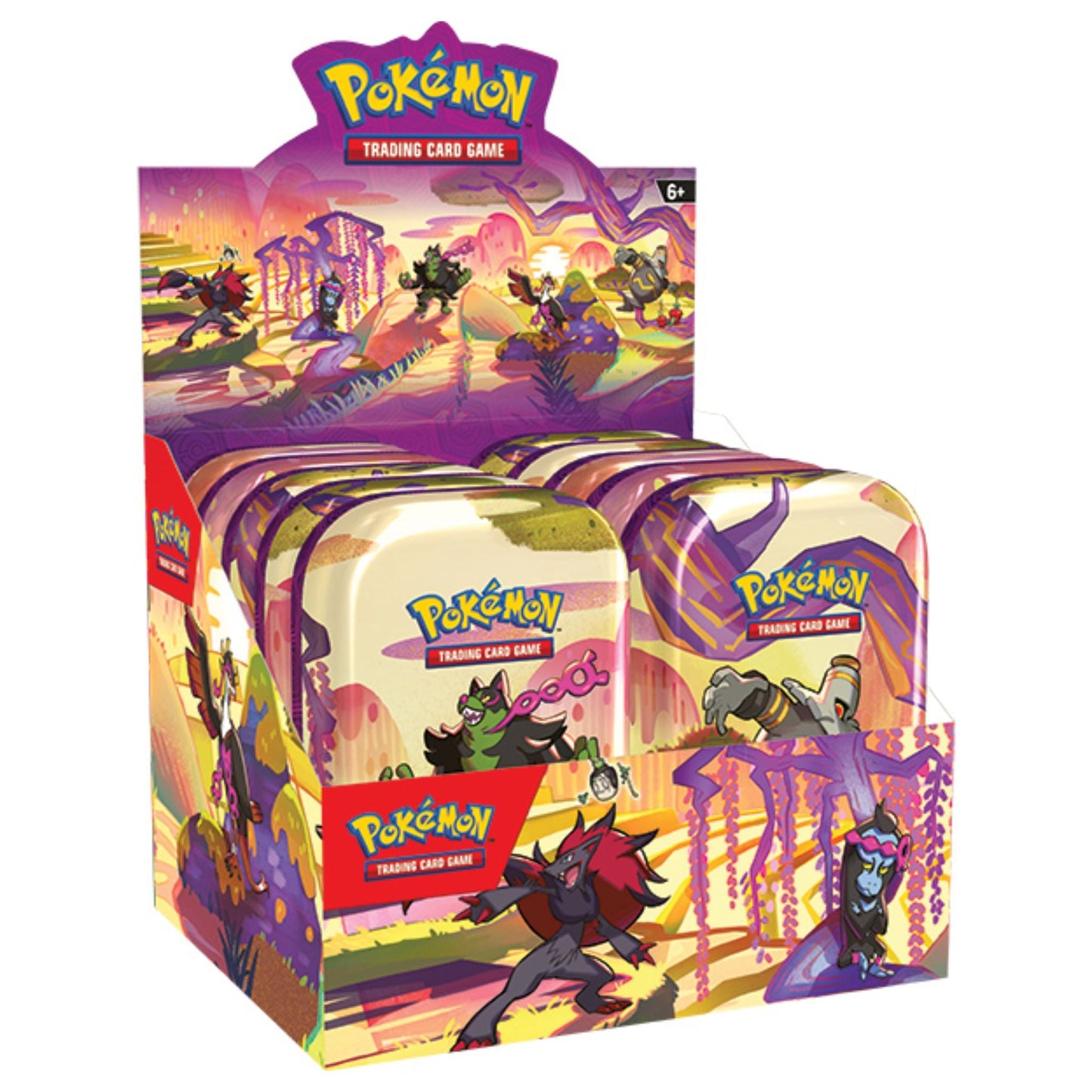 Poke-mon Scarlet & Violet Shrouded Fable Mini Tin Display