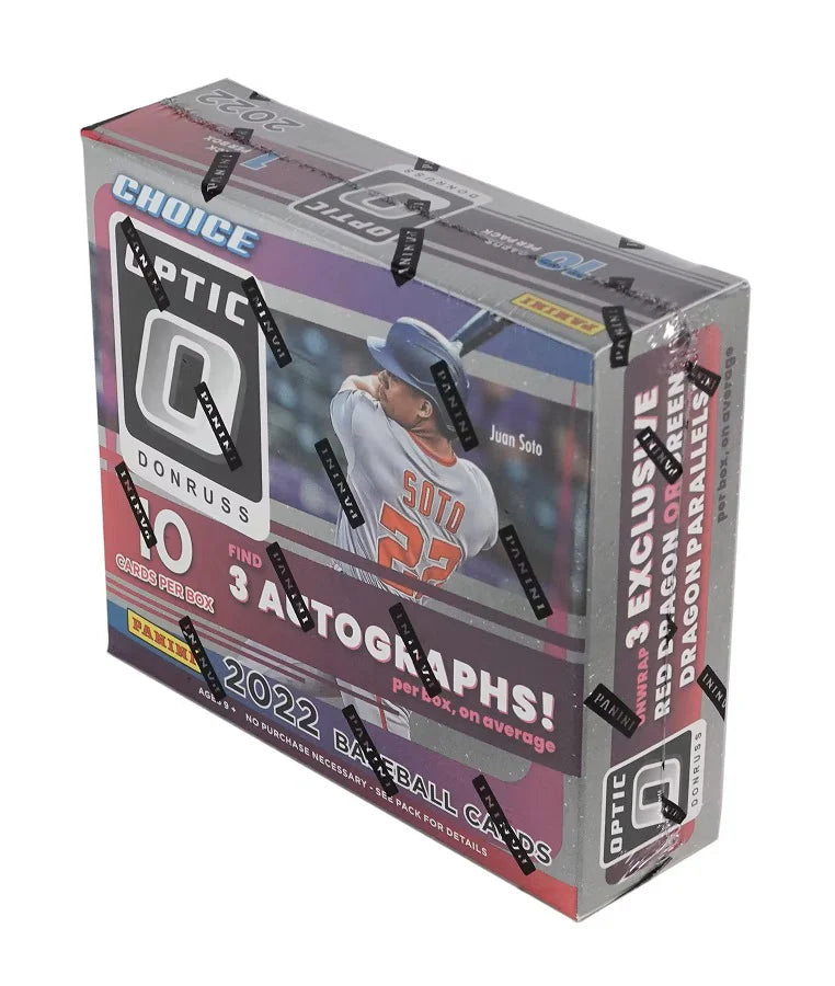 2022 Panini Donruss Optic Choice Baseball Hobby Box