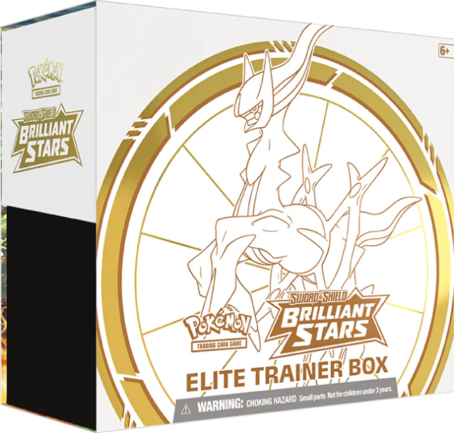 Poke-mon TCG: Sword & Shield - Brilliant Stars - Elite Trainer Box