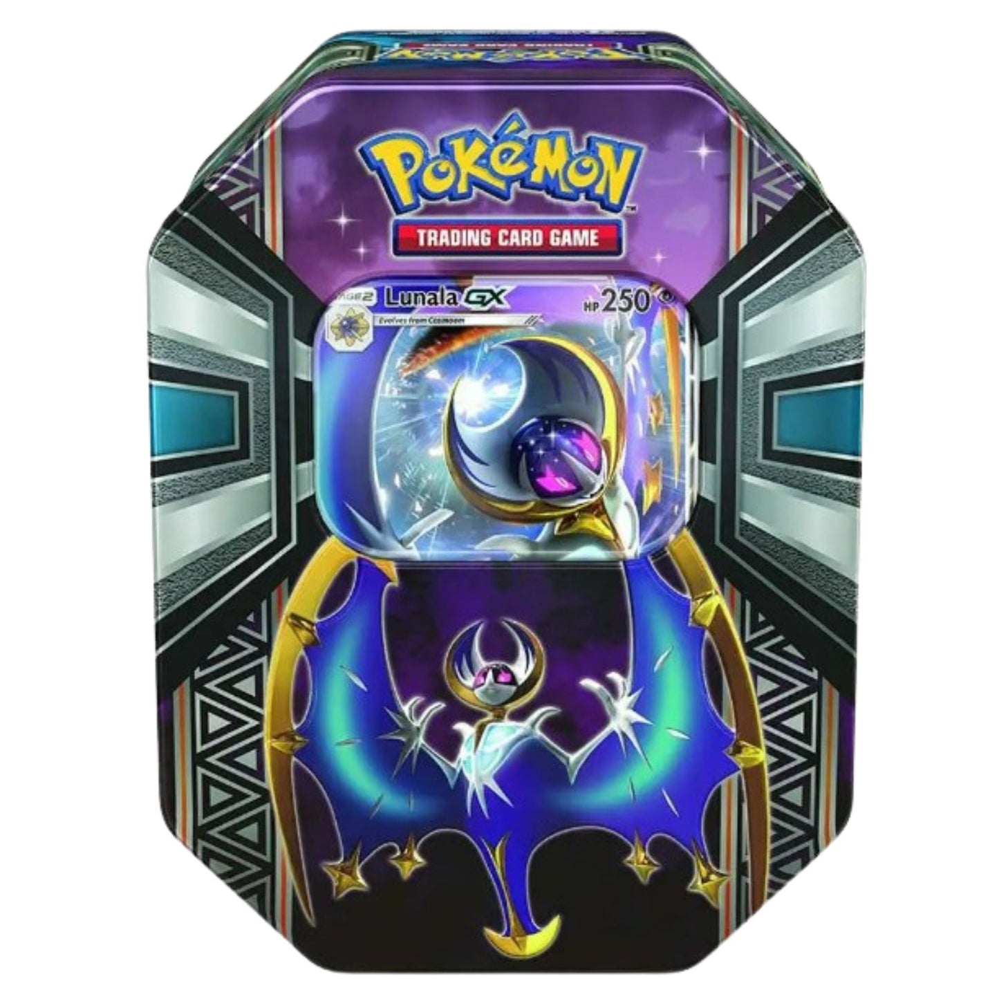 2017 Poke-mon Legends of Alola GX Tin Set (Lunala)