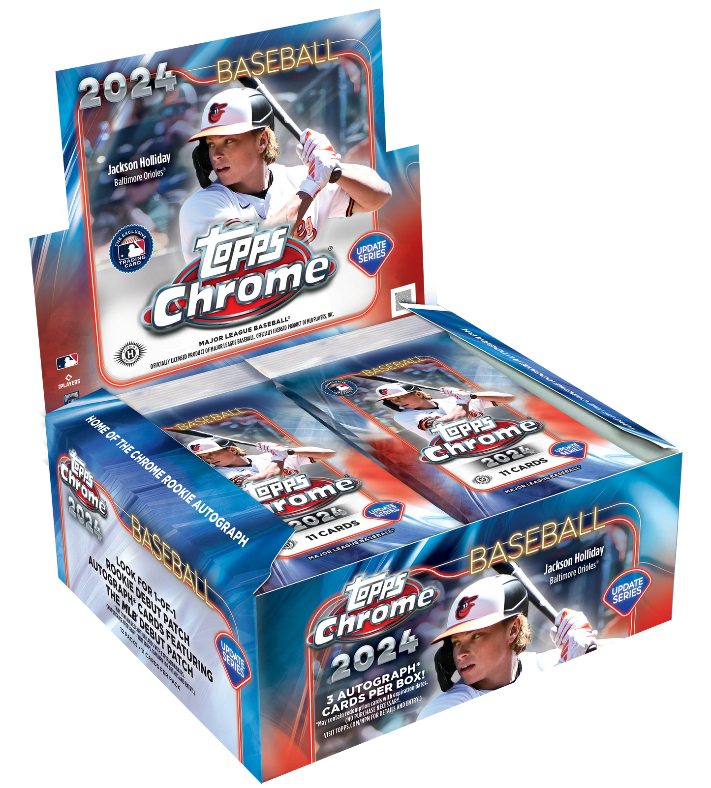 2024 Topps Chrome Update Baseball Hobby Jumbo Box