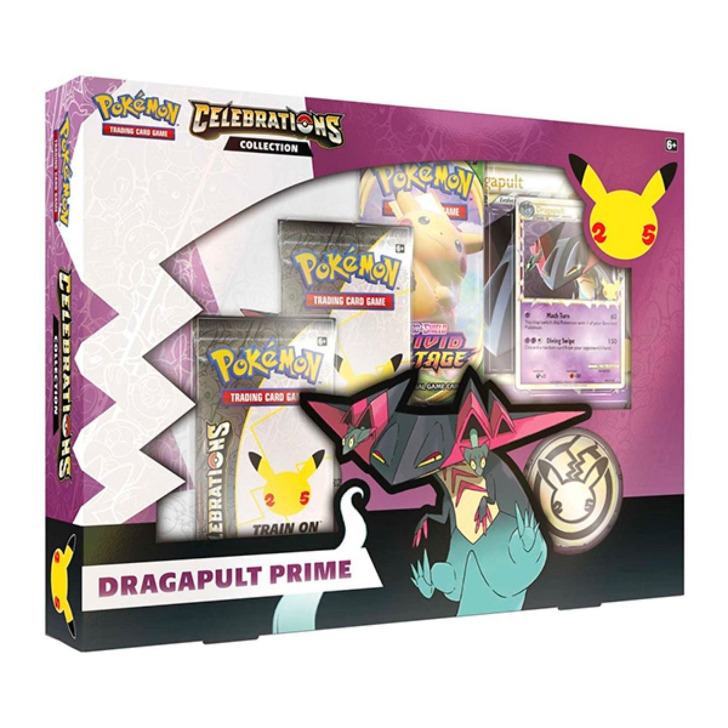 Poke-mon Celebrations Dragapult Prime Collection Box