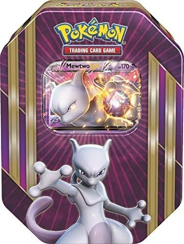 Poke-mon Triple Power Spring 2016 Tin Mewtwo Ex