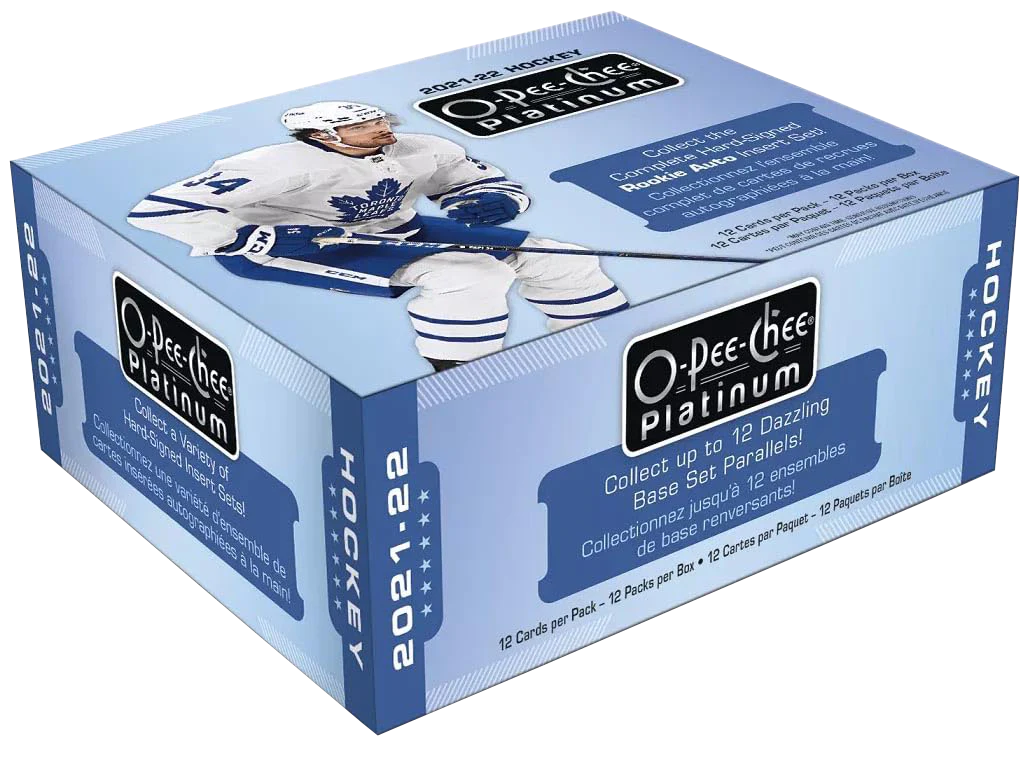 2021-22 O-Pee-Chee Platinum Hockey Hobby Box
