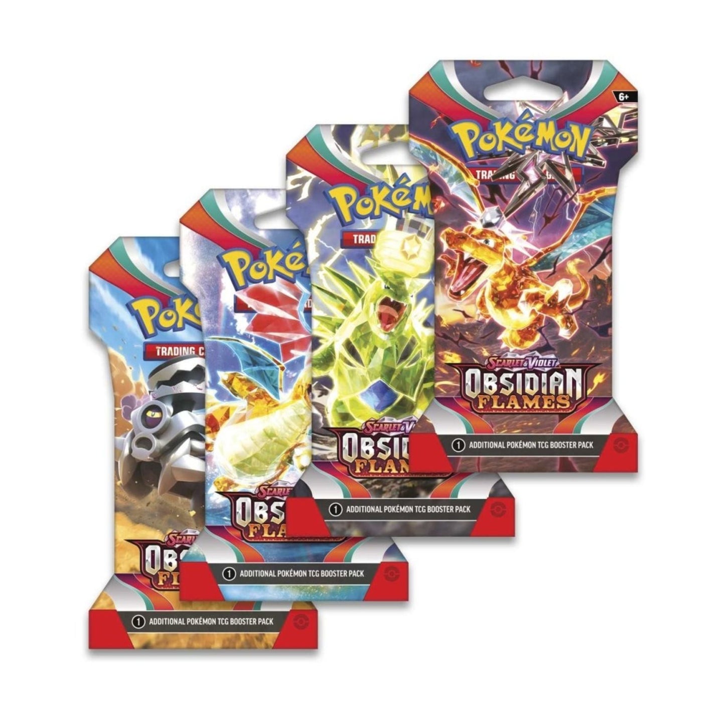 Poke-mon Obsidian Flames Sleeved Booster Pack