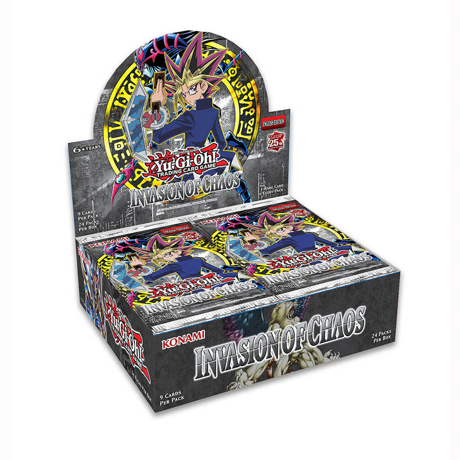 Yu-Gi-Oh CCG: 25th Anniversary - Invasion of Chaos Booster Box (24CT)
