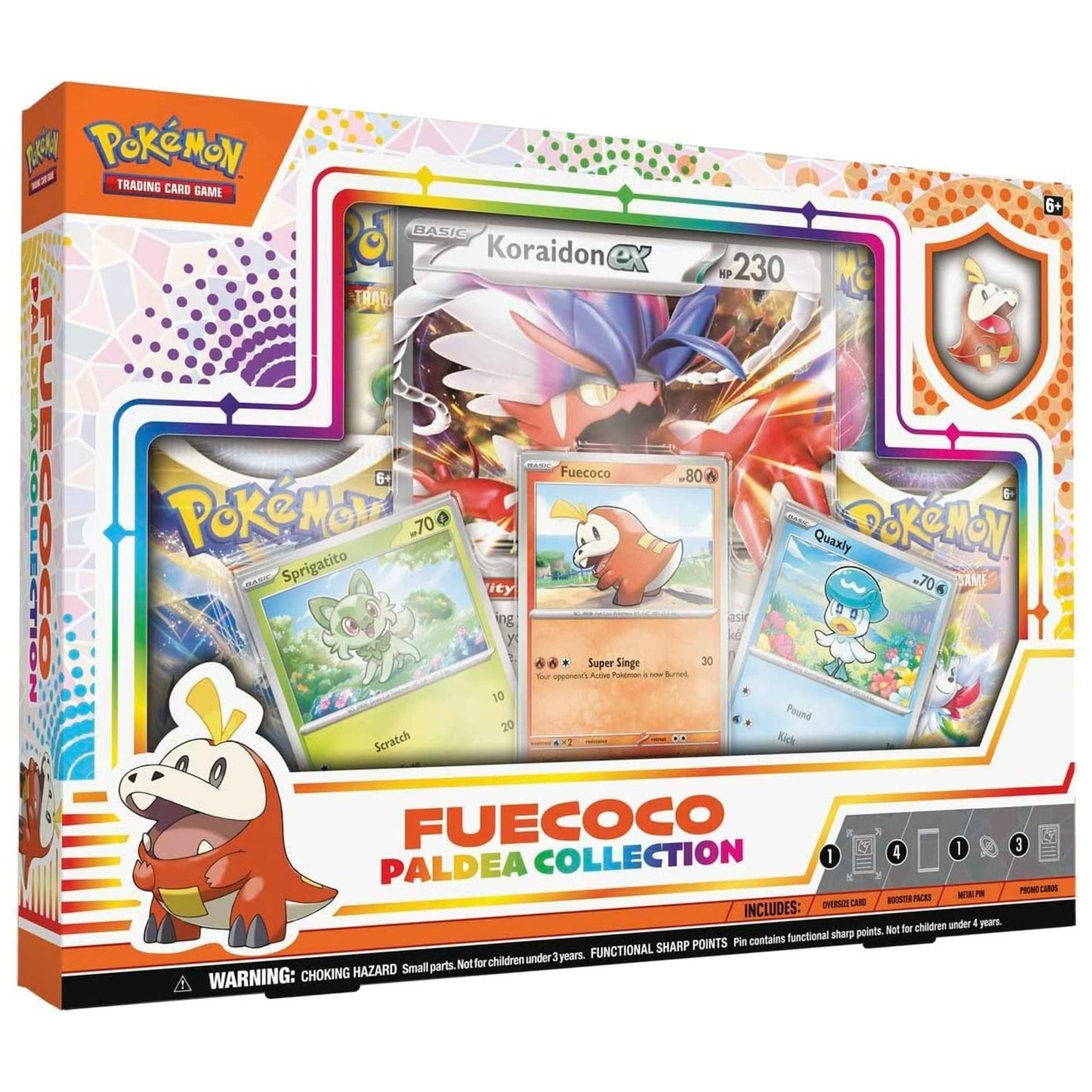 Poke-mon Paldea Collection Fuecoco / Koraidon Ex