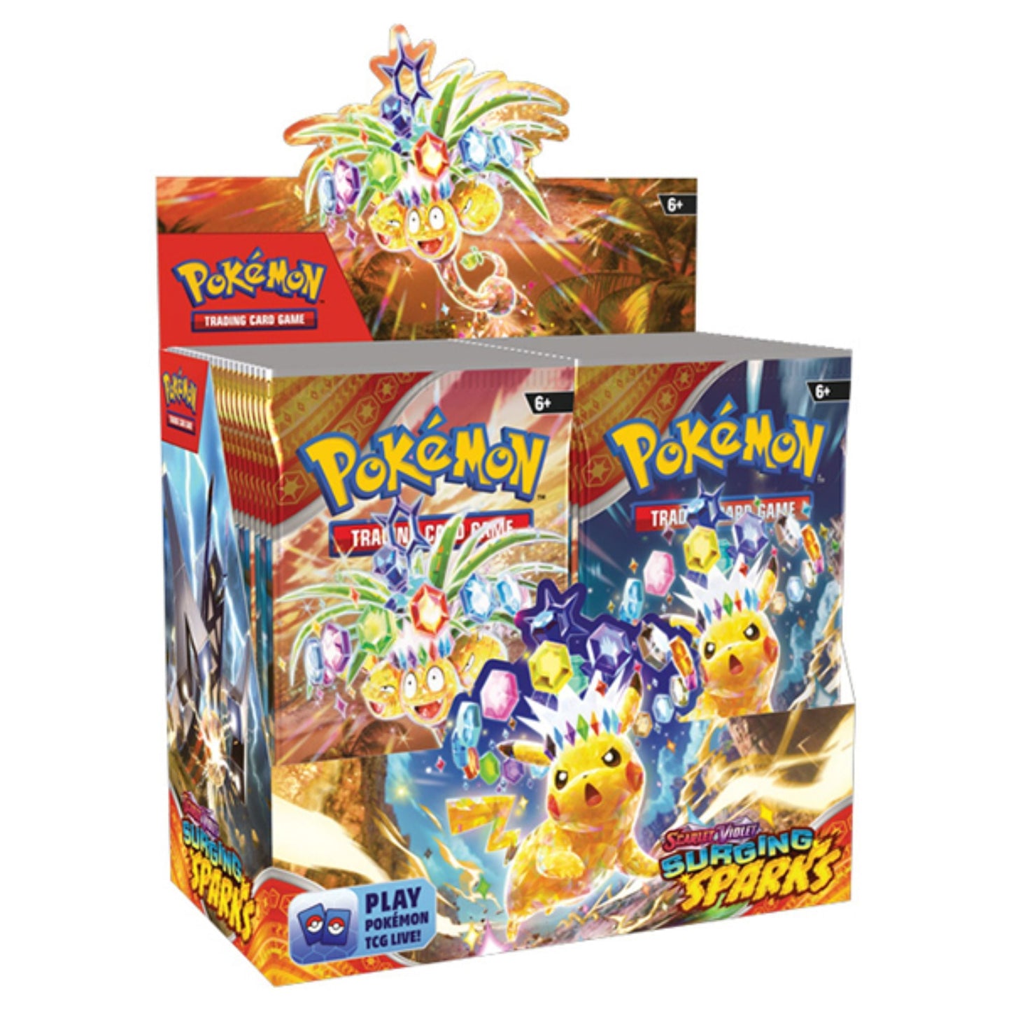 Poke-mon Scarlet & Violet Surging Sparks Booster Box