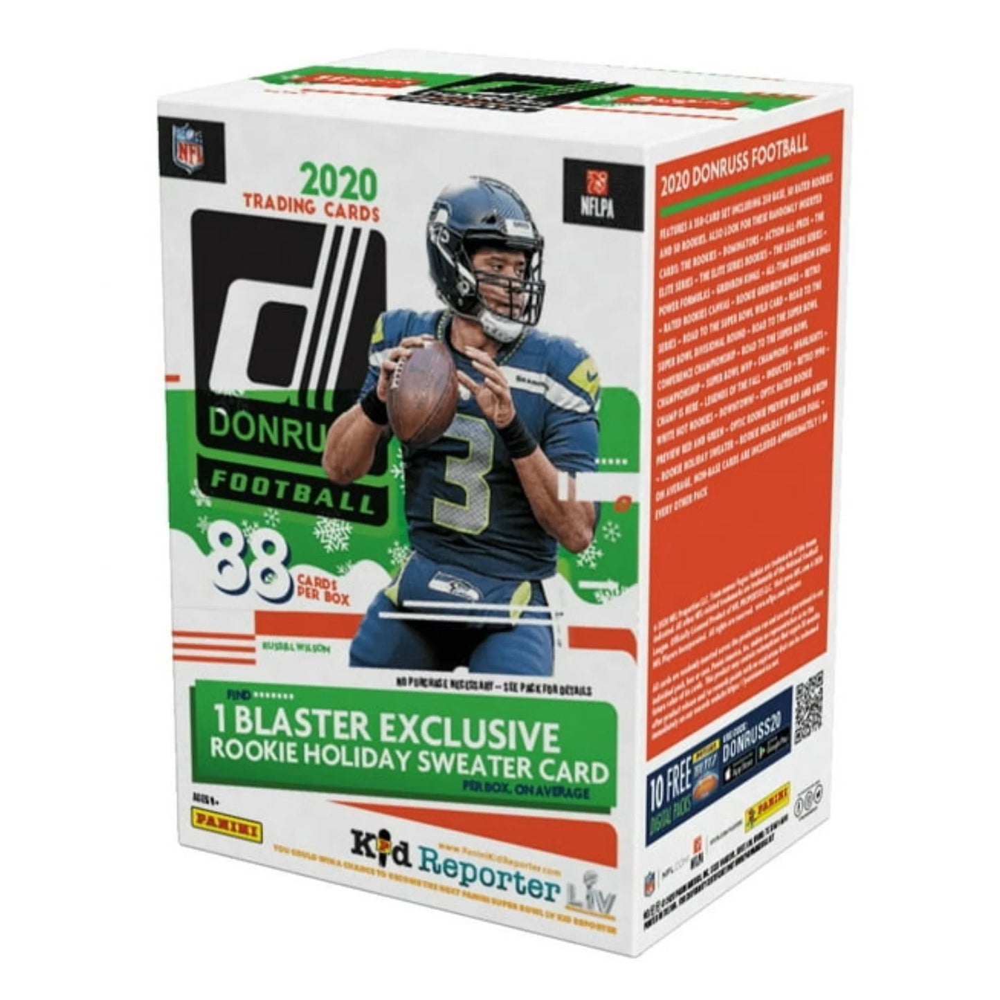 2020 Donruss Football Holiday Blaster Box