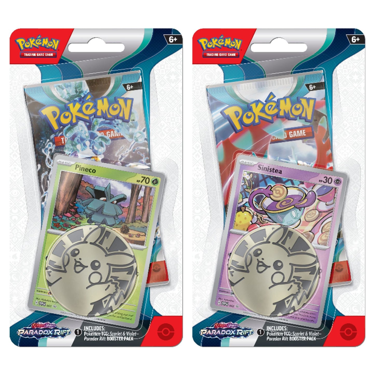 Poke-mon Paradox Rift Checklane Blister