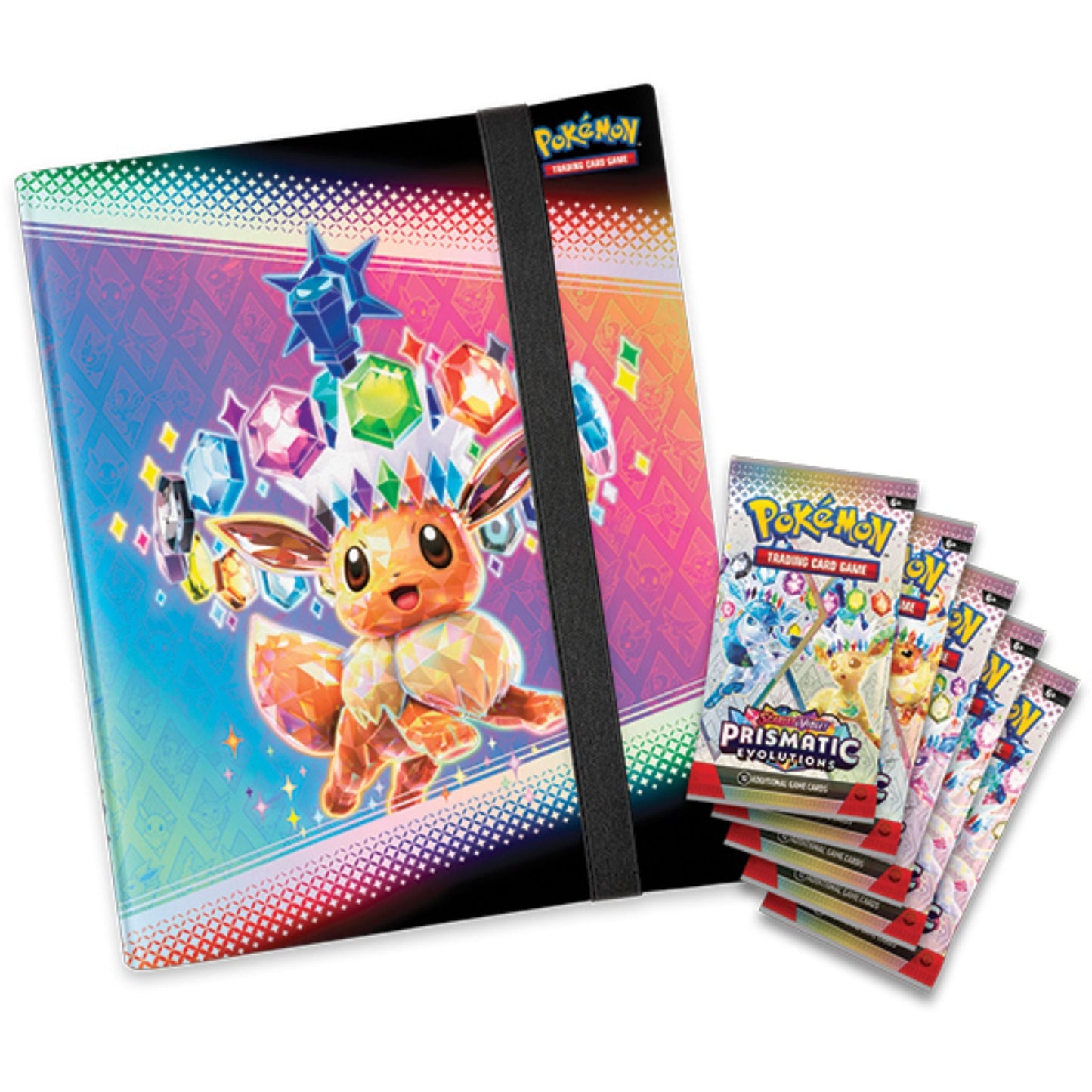 Poke-mon Scarlet & Violet Prismatic Evolutions Binder Collection