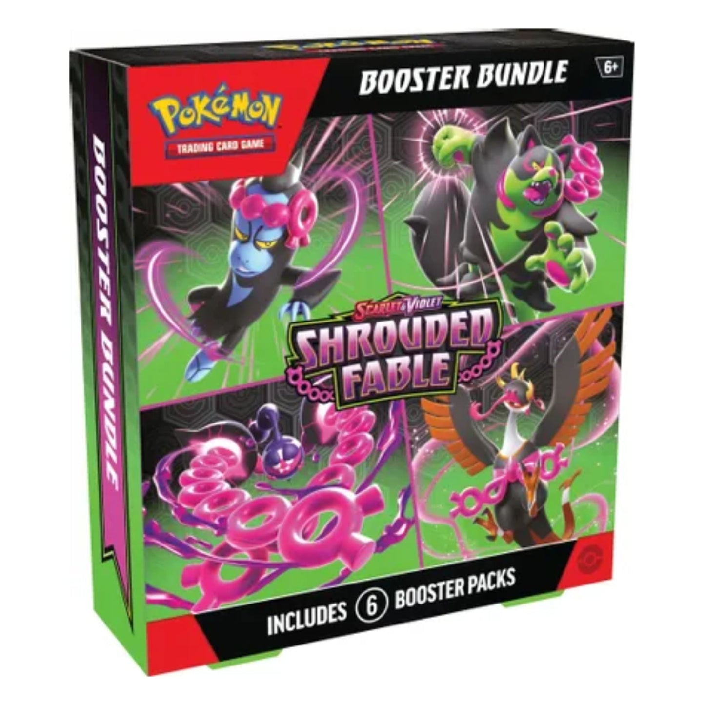 Poke-mon Scarlet & Violet Shrouded Fable Booster Bundle
