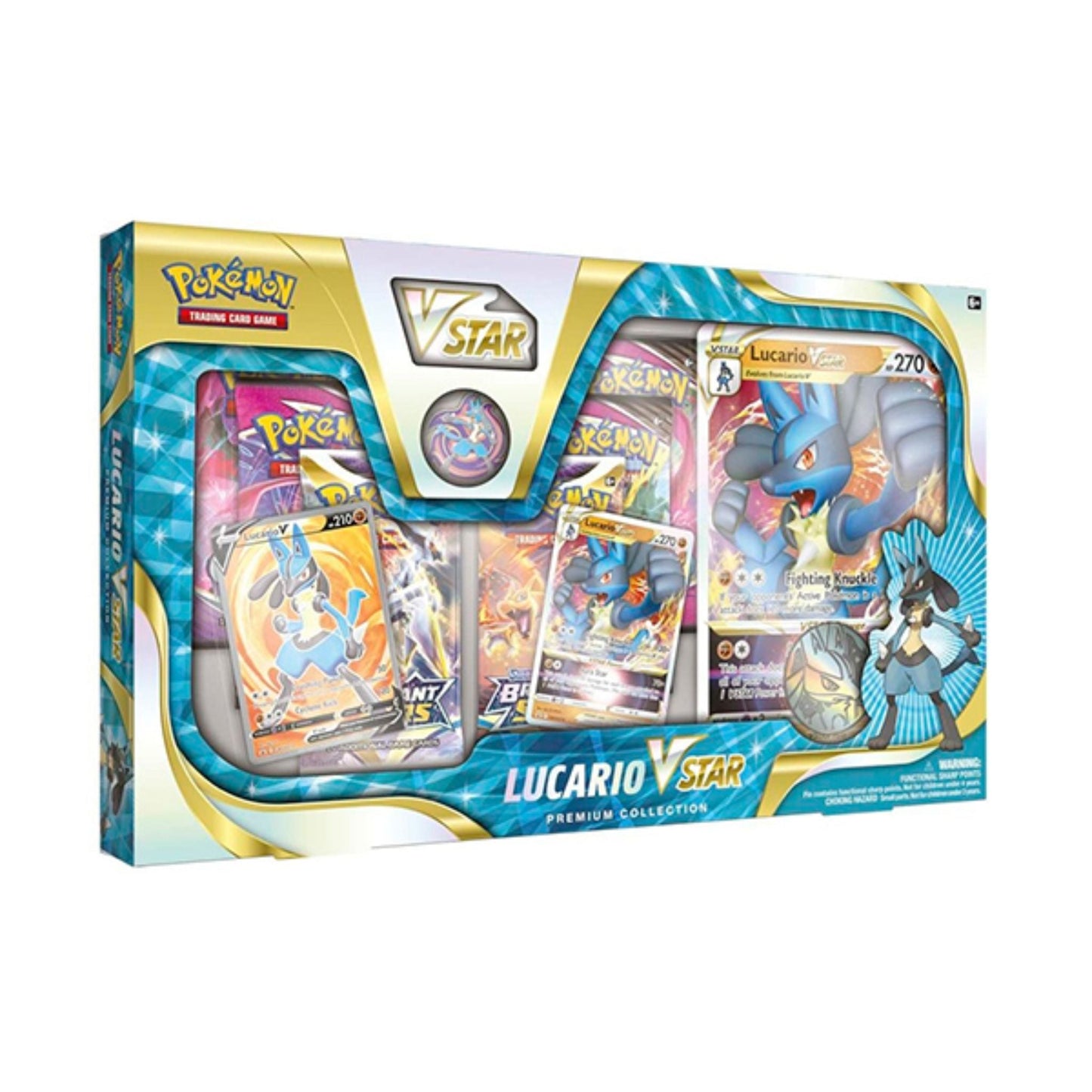 Poke-mon Lucario VStar Premium Collection
