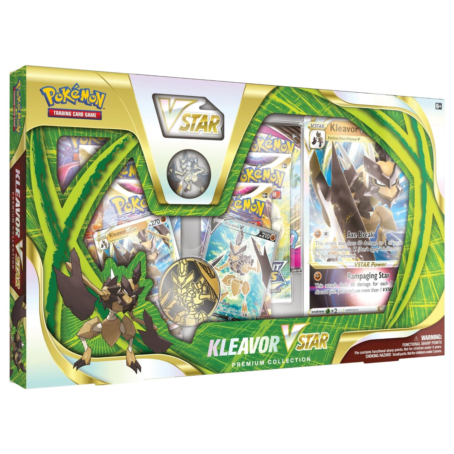 Poke-mon Kleavor VStar Premium Collection Box