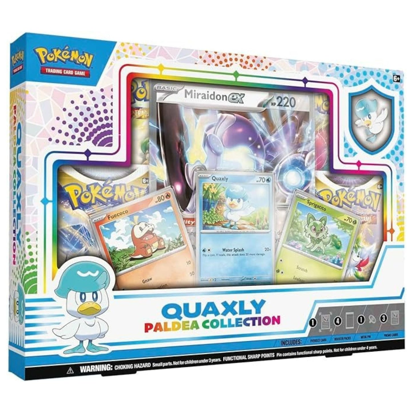 Poke-mon Paldea Collection Quaxly / Miraidon Ex