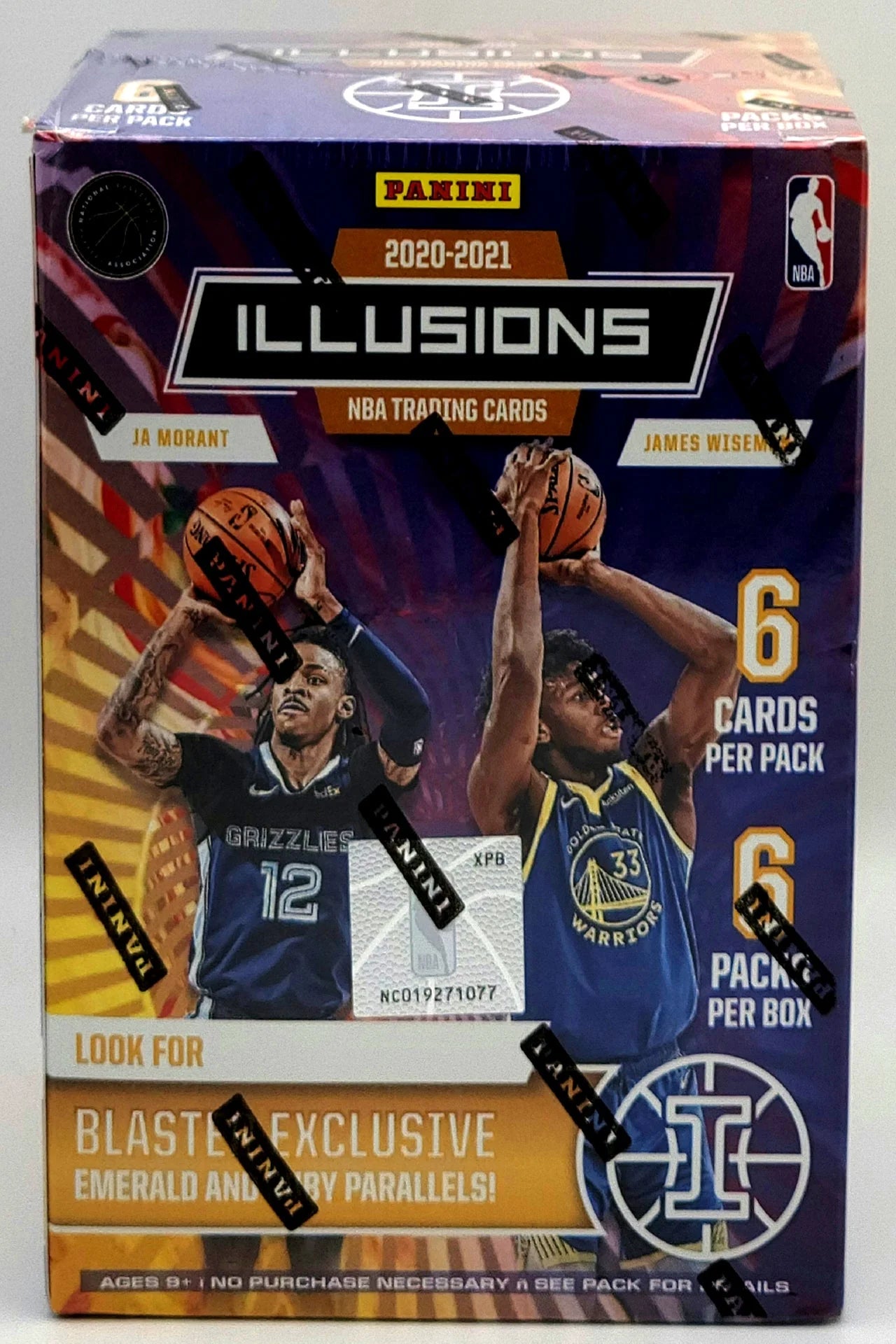 2020/21 Panini Illusions Blaster Basketball Retail Box