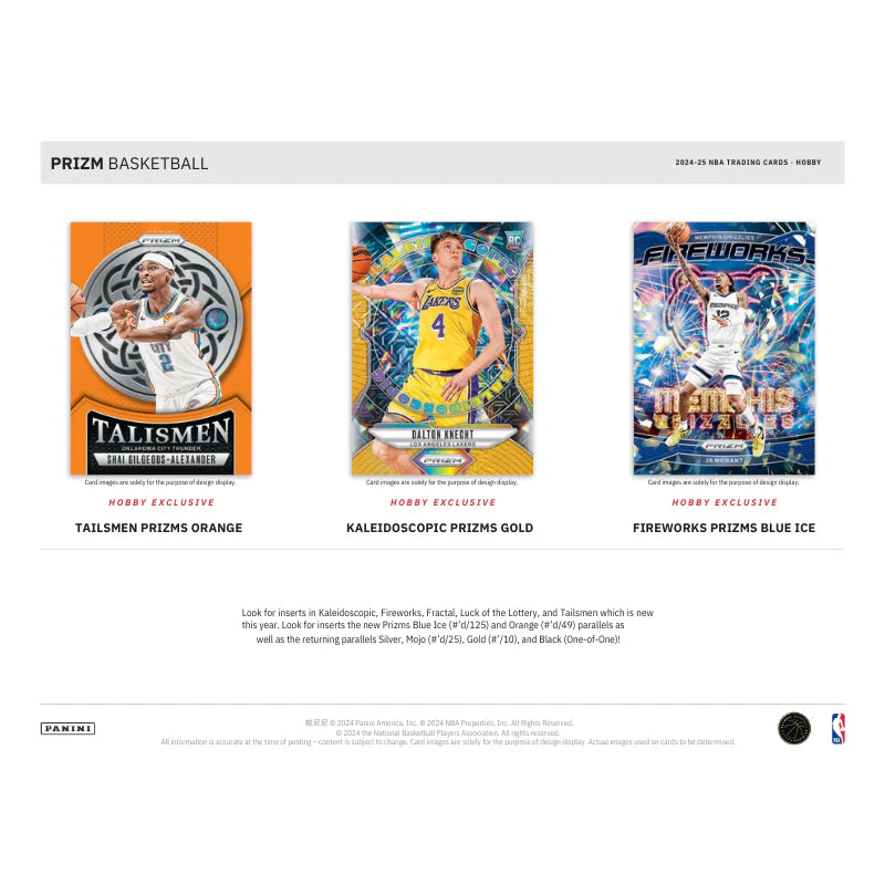 2024/25 Panini Prizm Basketball Hobby Box