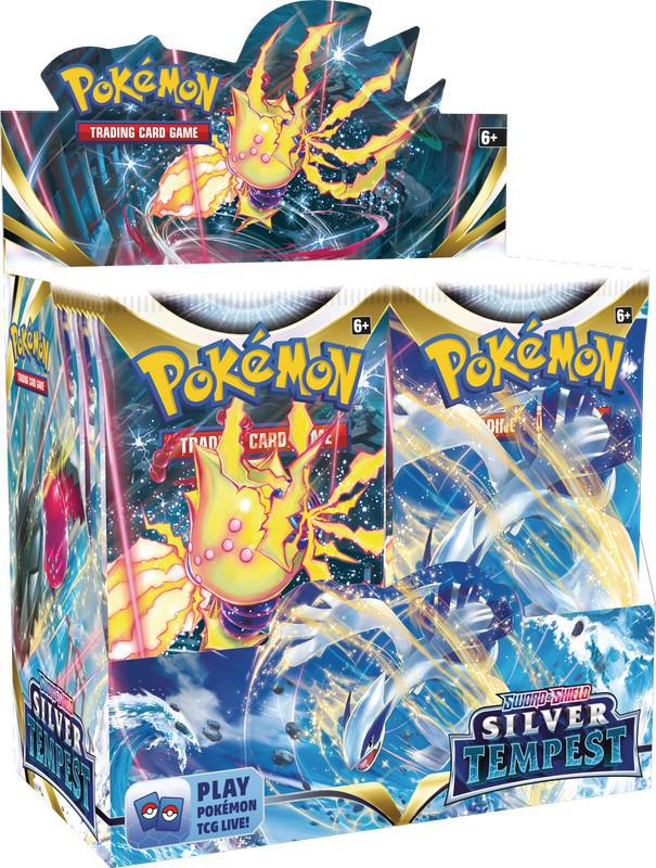 Poke-mon TCG: Sword & Shield - Silver Tempest - Booster Box