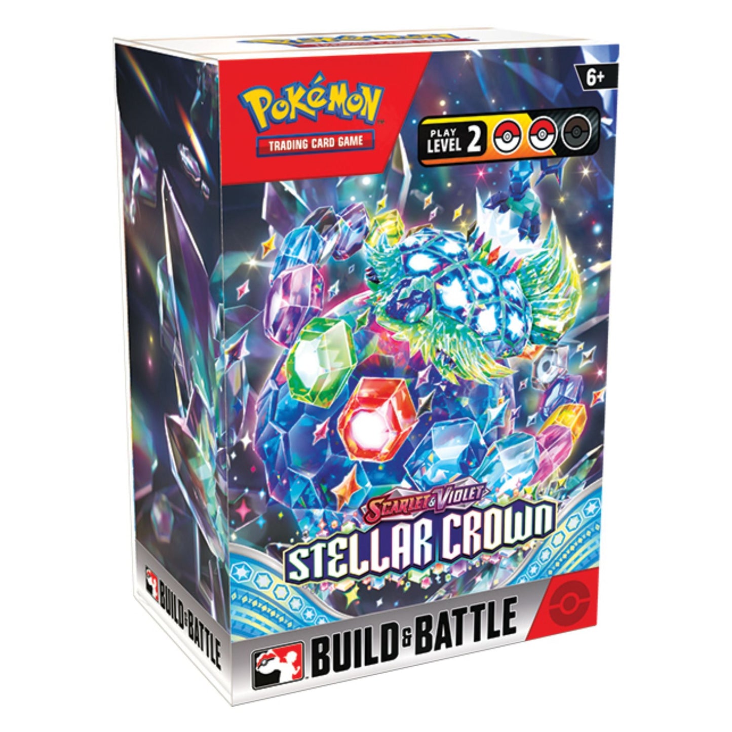 Poke-mon Scarlet & Violet Stellar Crown Build & Battle Box