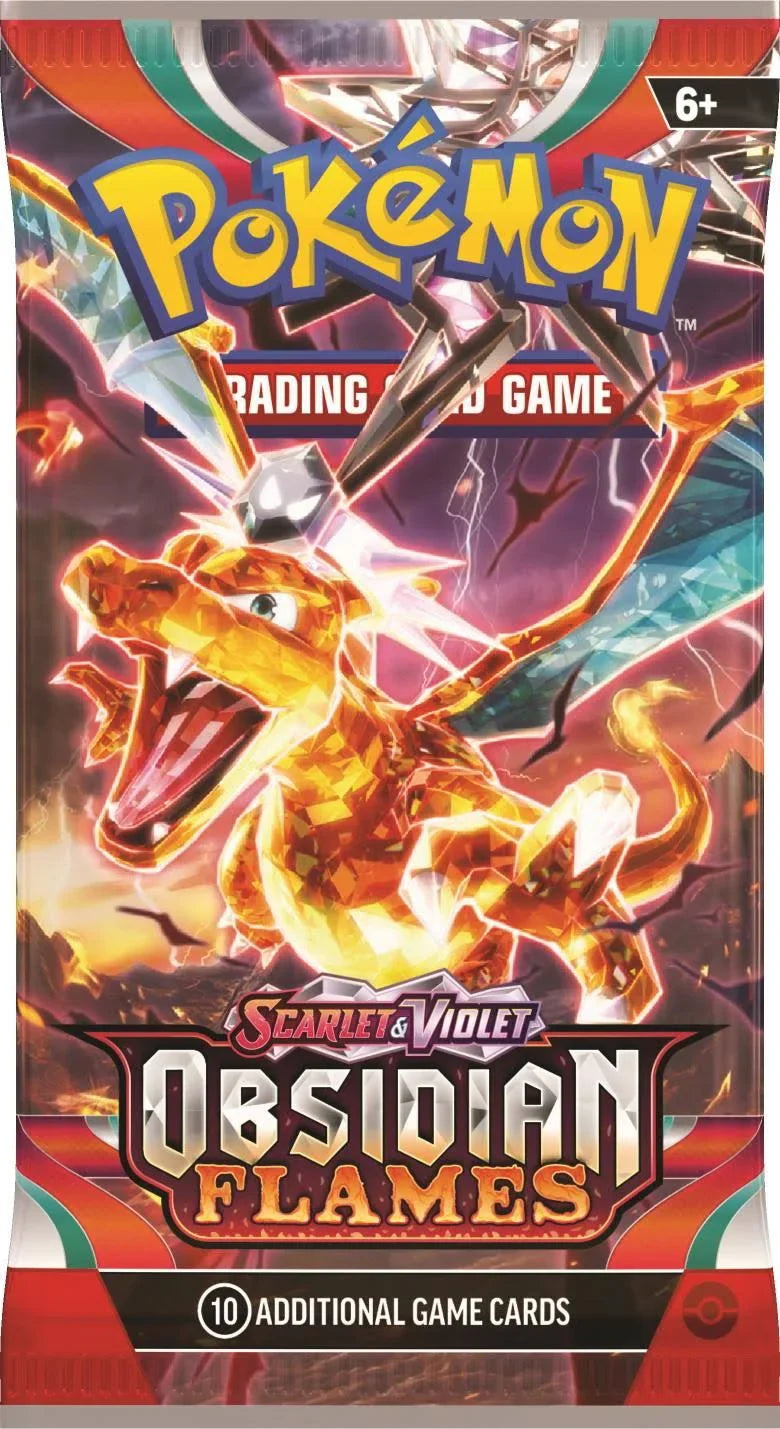 Poke-mon TCG: Scarlet & Violet - Obsidian Flames - Booster Pack