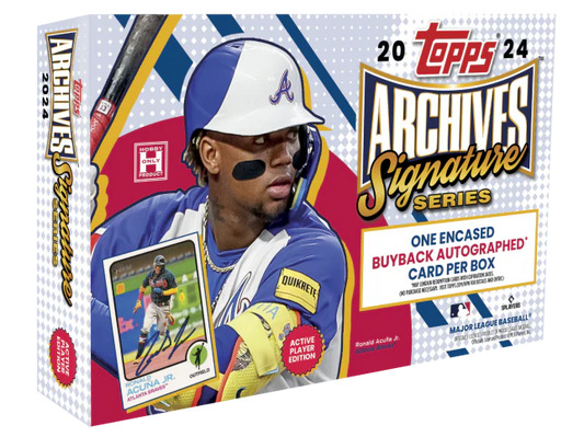 2024 Topps Archives Signature Series Baseball - Active Player Edition Hobby Box