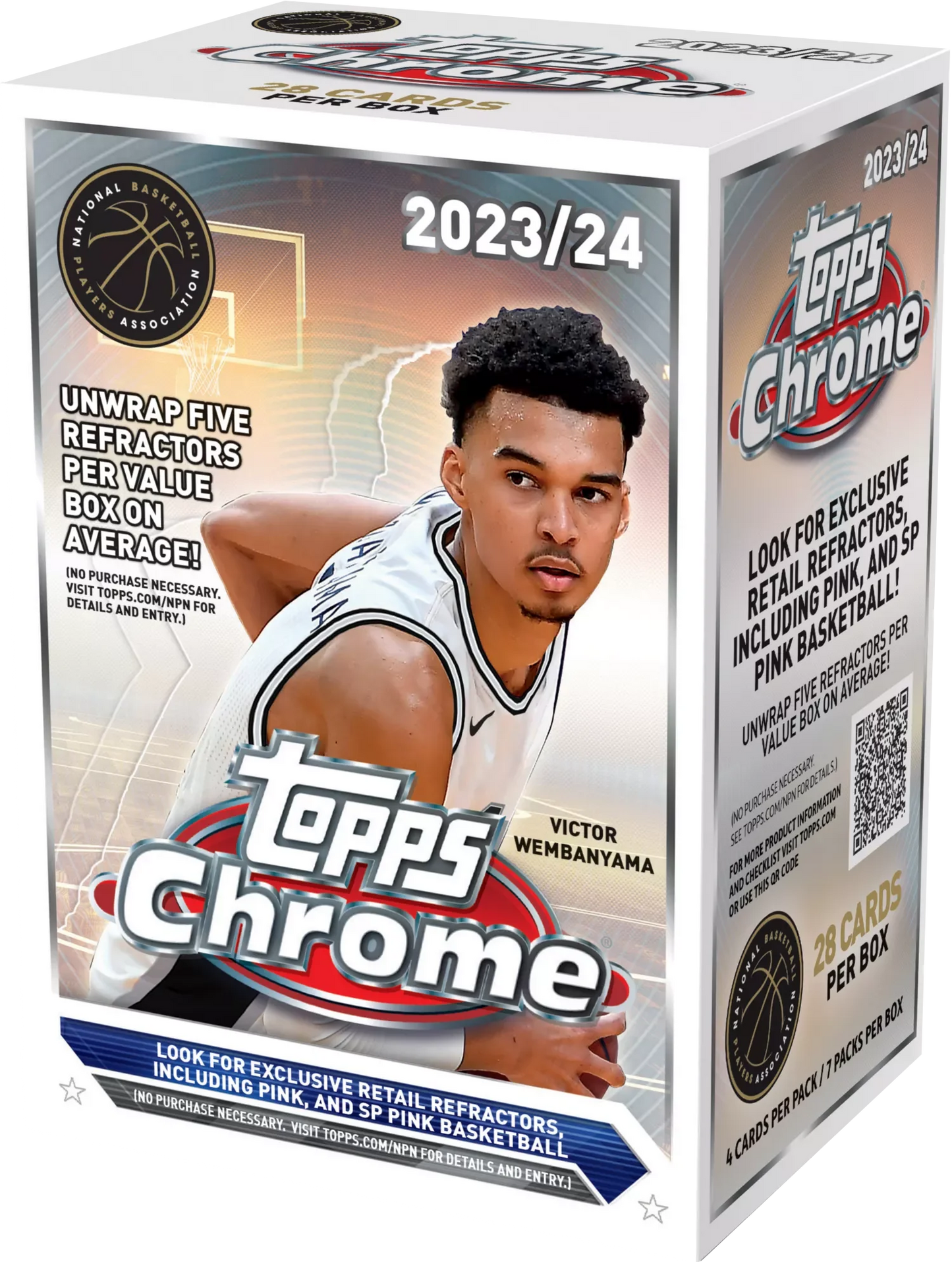 2023-24 Topps Chrome Basketball Blaster Box