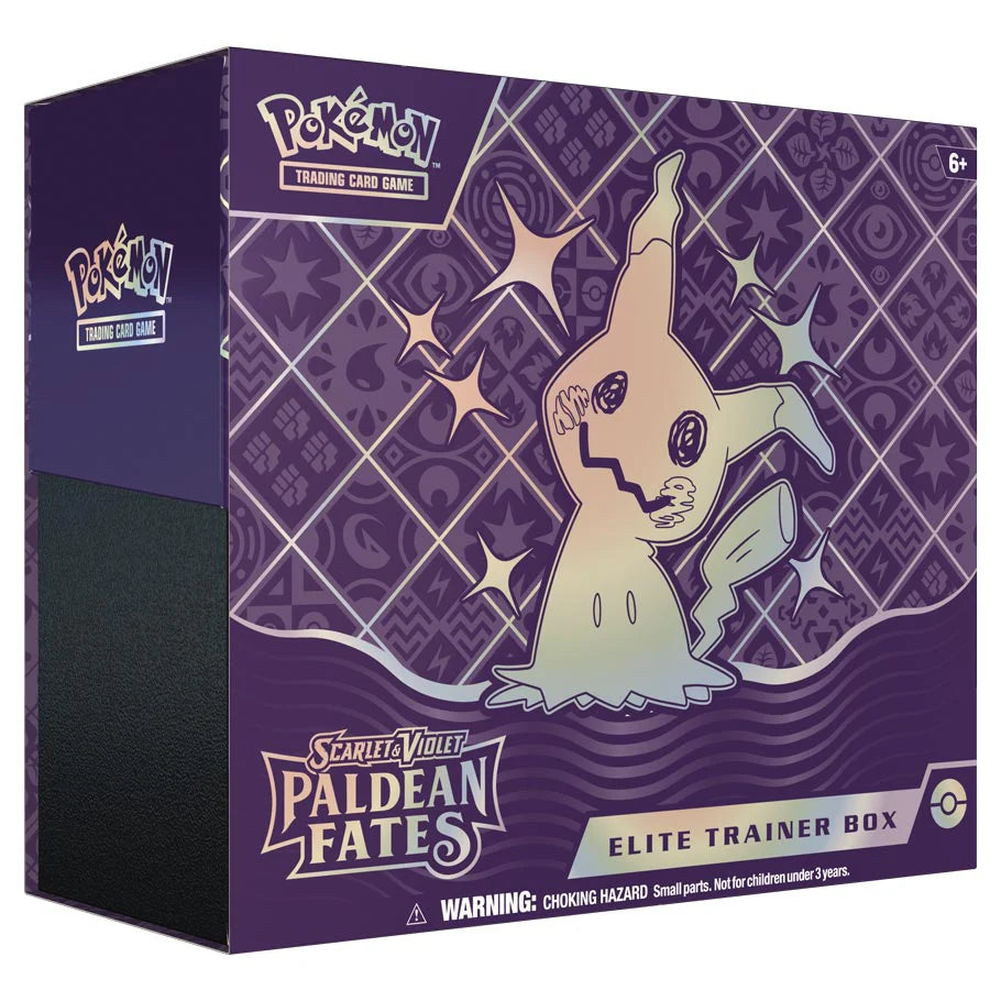 Poke-mon TCG: Scarlet and Violet - Paldean Fates - Elite Trainer Box