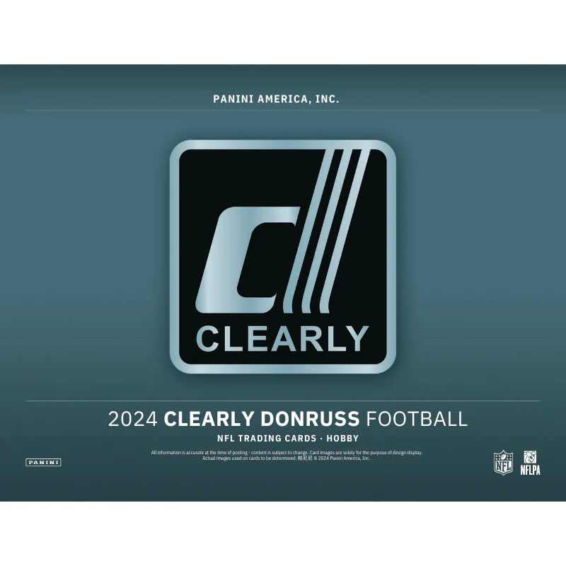 2024 Panini Clearly Donruss Football Hobby Box