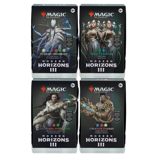 Magic The Gathering Modern Horizons 3 Commander Deck Set (4 Decks)