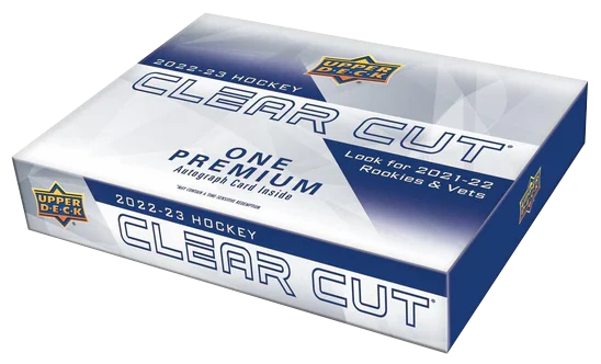 2022-23 Upper Deck Clear Cut Hockey Hobby Box