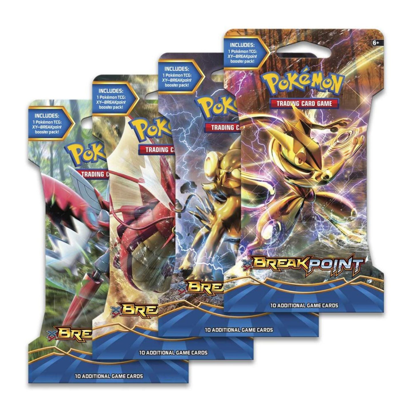 Poke-mon XY Breakpoint Sleeved Booster Pack