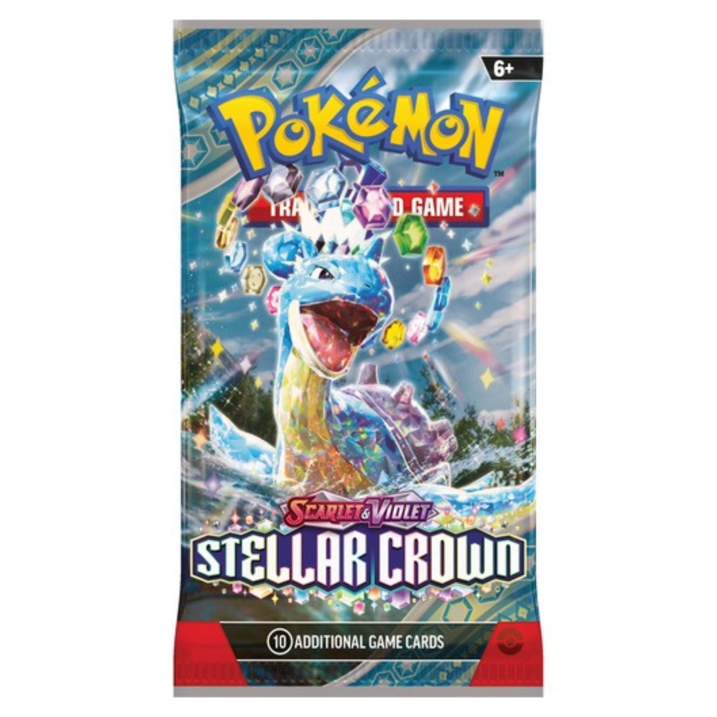 Poke-mon Scarlet & Violet Stellar Crown Booster Pack