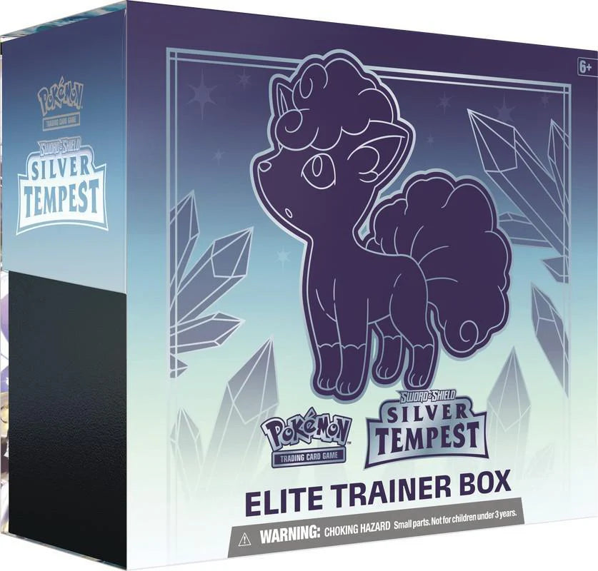 Poke-mon TCG: Sword & Shield - Silver Tempest - Elite Trainer Box