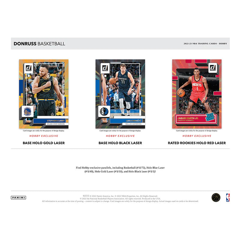 2022/23 Panini Donruss Basketball Hobby Box