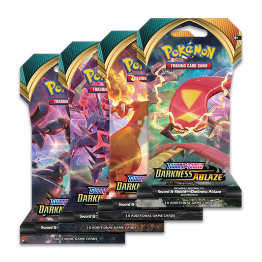 Poke-mon Darkness Ablaze Sleeved Booster Pack