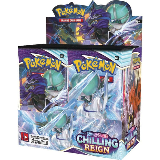 Poke-mon Sword & Shield Chilling Reign Booster Box