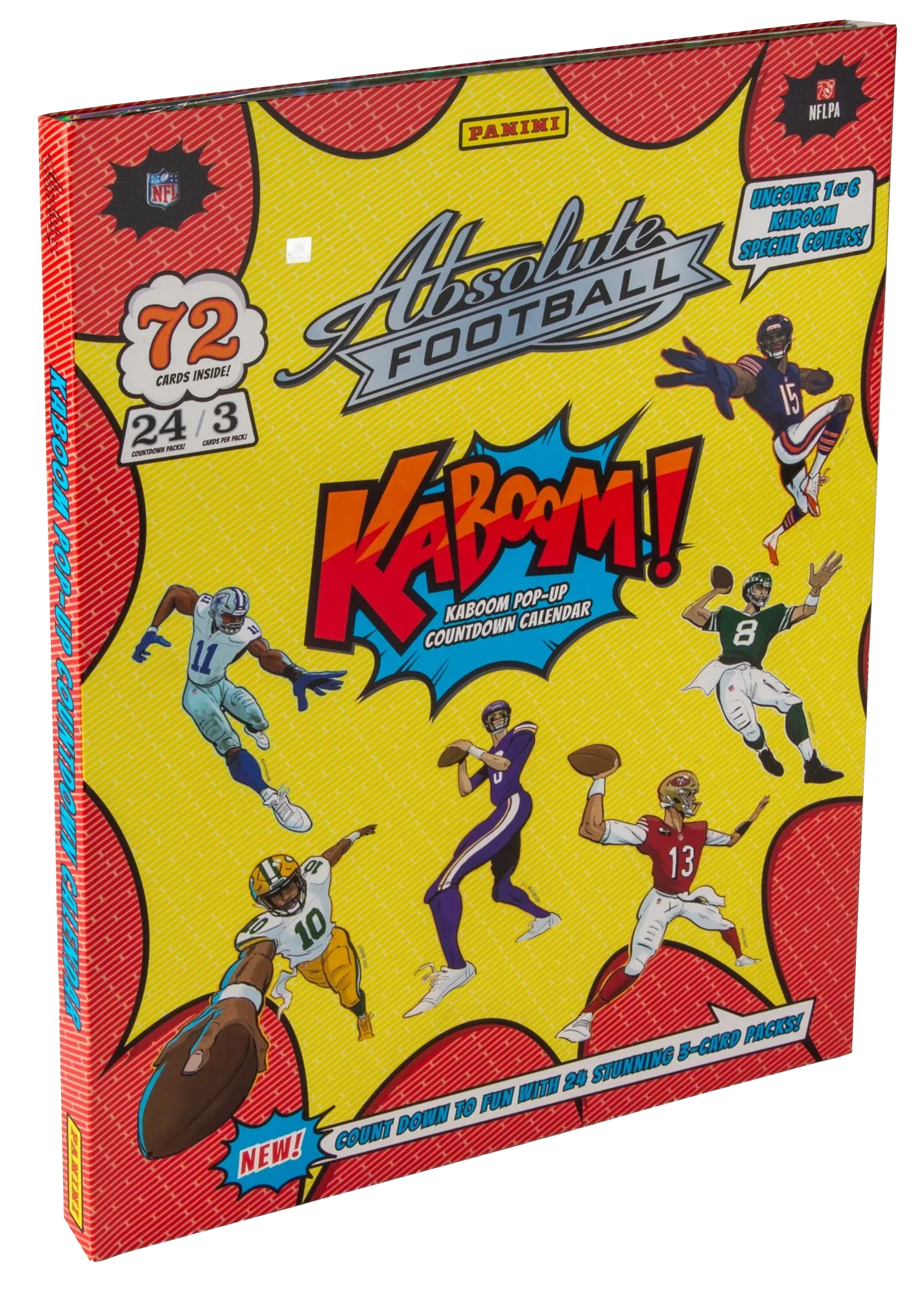2024 Panini Absolute Football Kaboom Countdown Calendar