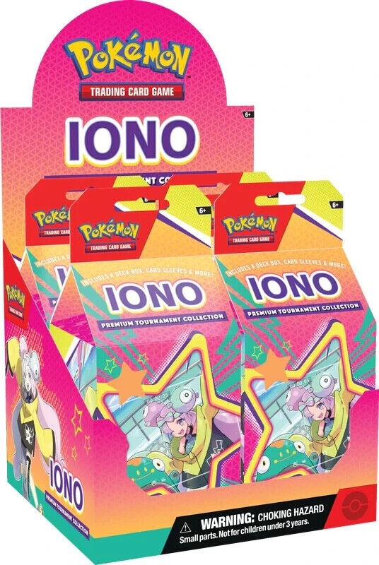 Poke-mon Iono Premium Tournament Collection (4 Boxes)