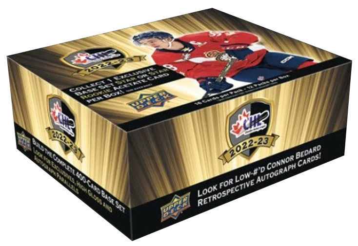 2022-23 Upper Deck CHL Hockey Hobby Box